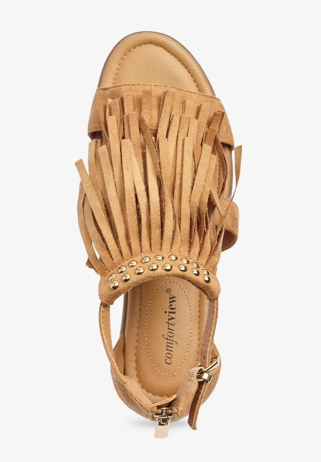 Comfortview Women's Wide Width The Carmella Sandal