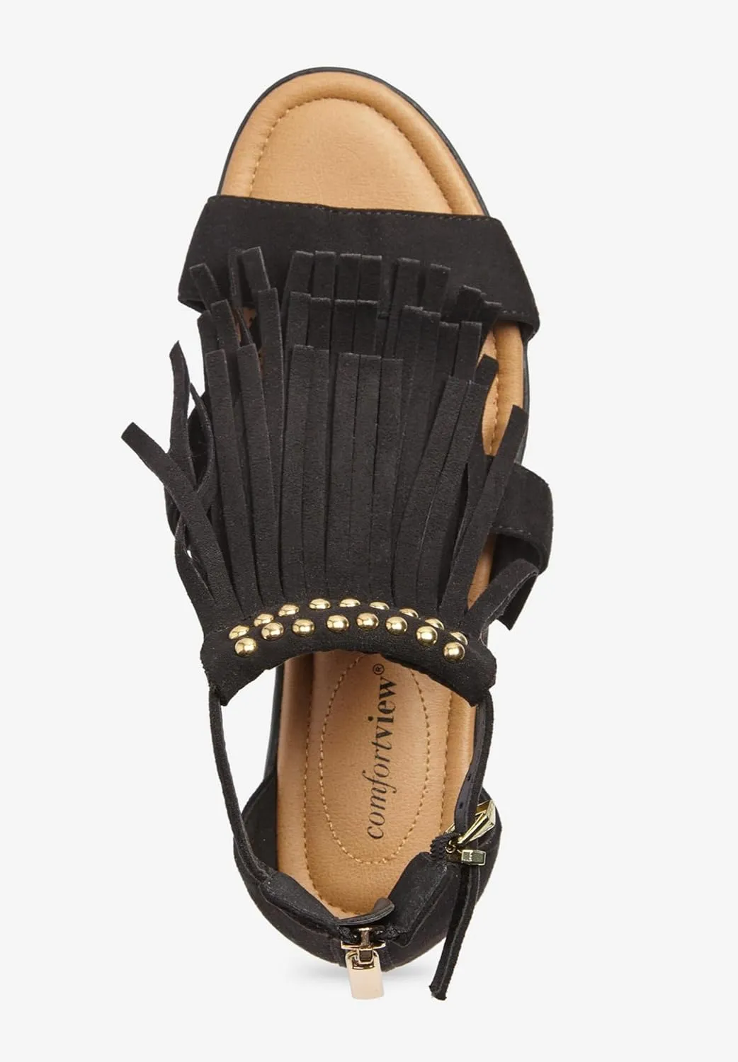 Comfortview Women's Wide Width The Carmella Sandal