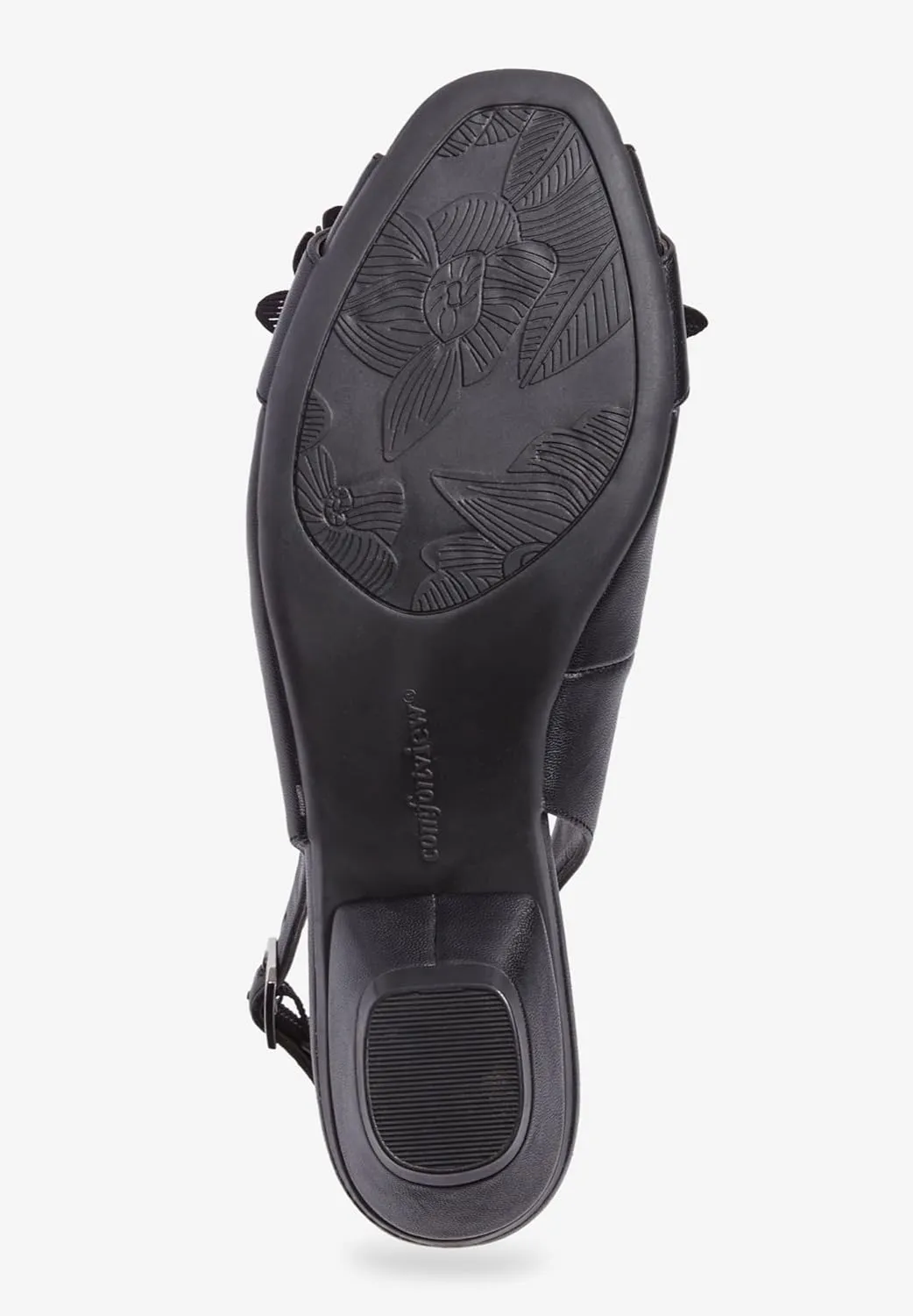 Comfortview Women's Wide Width The Rider Slingback