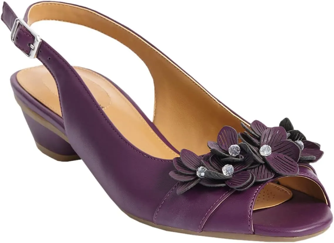 Comfortview Women's Wide Width The Rider Slingback