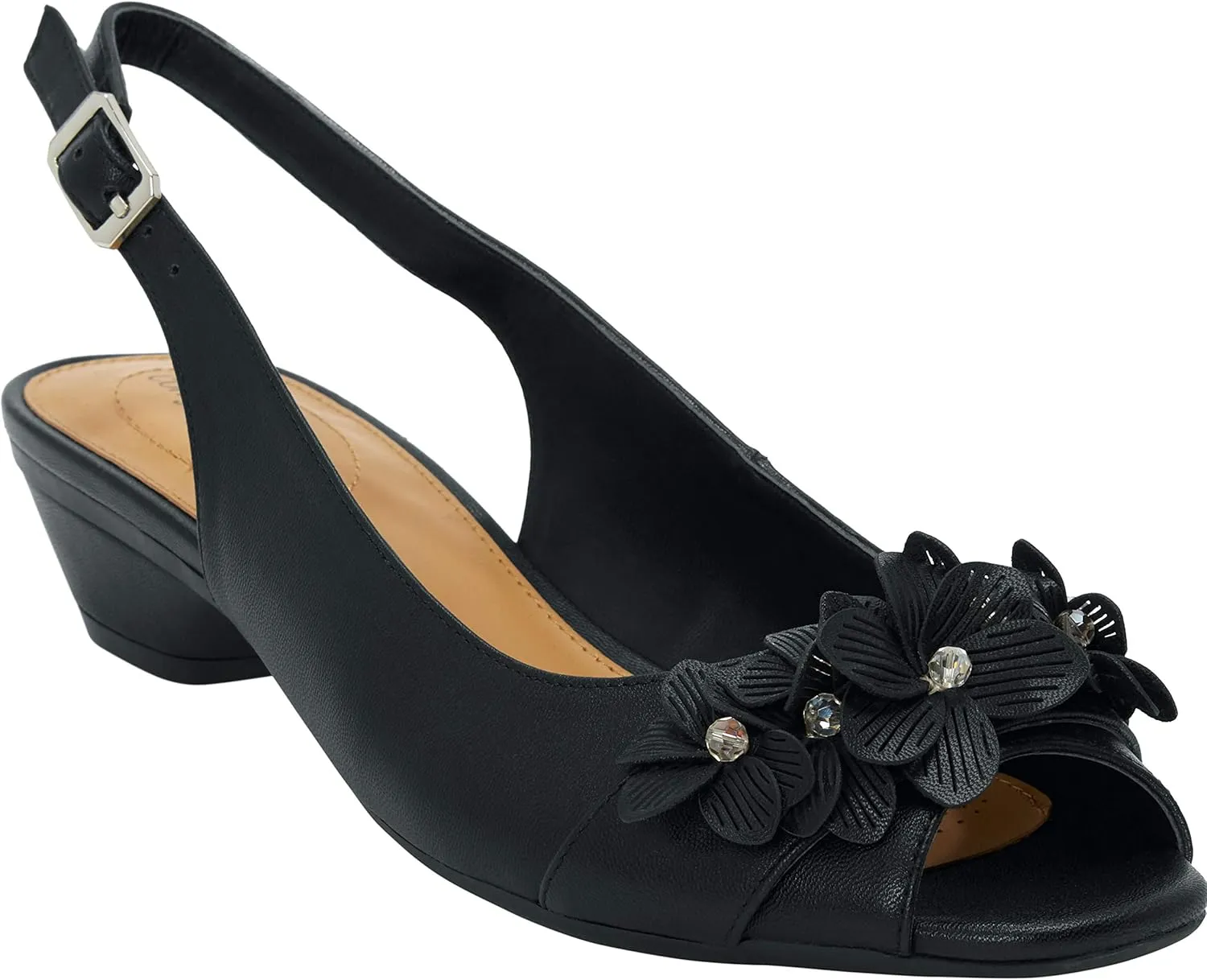 Comfortview Women's Wide Width The Rider Slingback