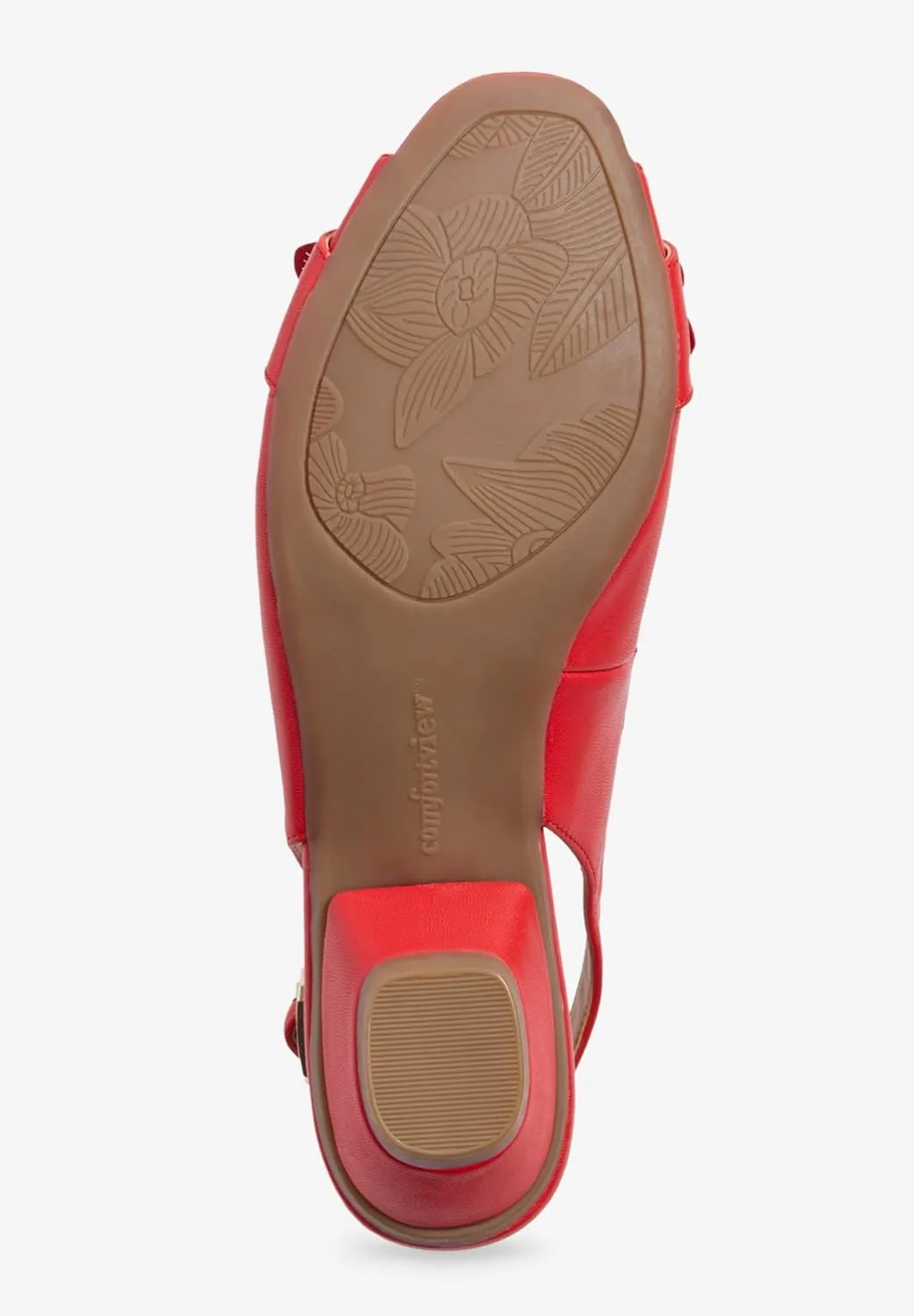 Comfortview Women's Wide Width The Rider Slingback