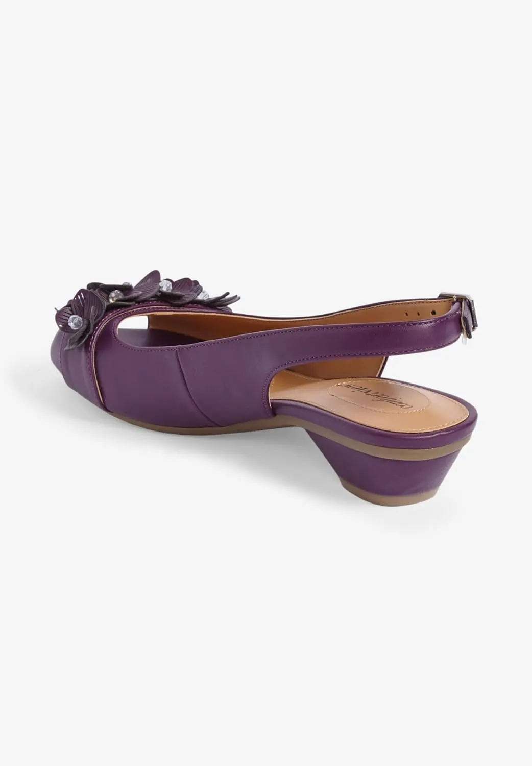Comfortview Women's Wide Width The Rider Slingback