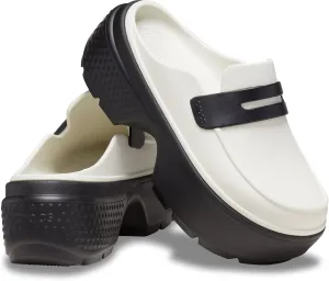 Crocs Unisex Stomp Loafers Linen Black Men 11 Women 13 Medium