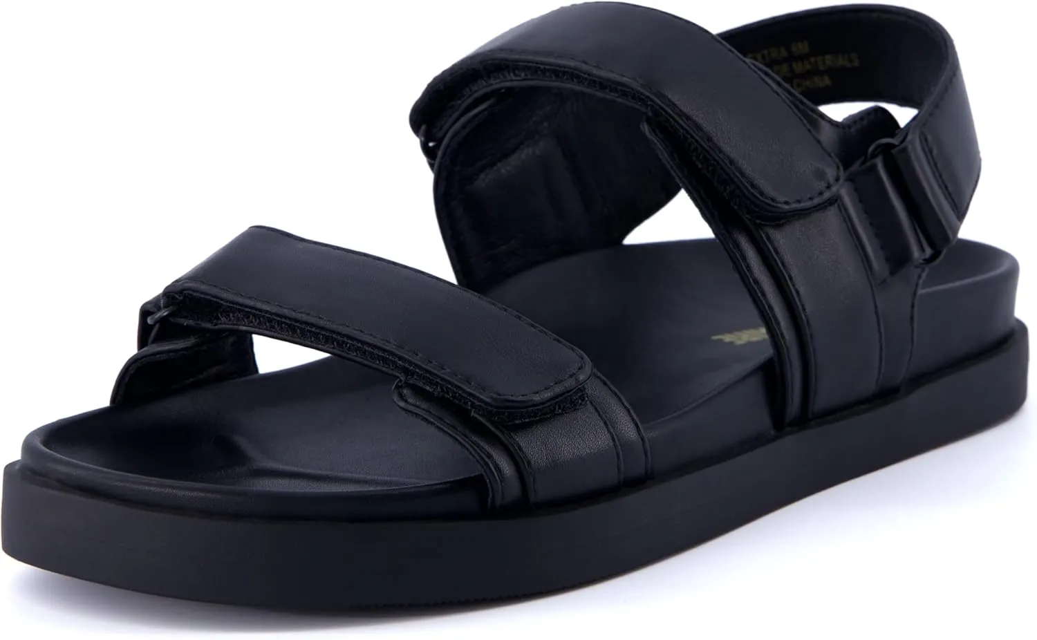 CUSHIONAIRE Women's Extra footbed sandal with  Comfort, Wide Widths Available