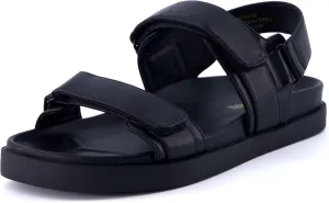CUSHIONAIRE Women's Extra footbed sandal with  Comfort, Wide Widths Available