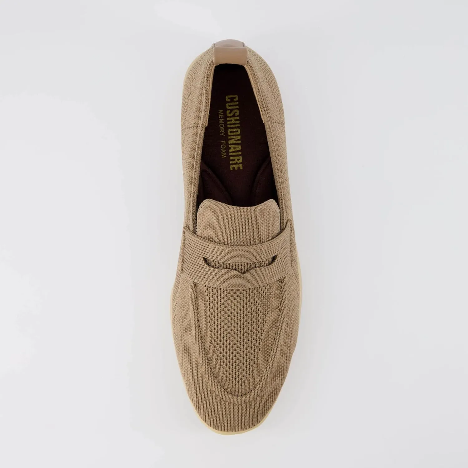 CUSHIONAIRE Women's Jupiter Knit Loafer with  Memory Foam and Wide Widths Available