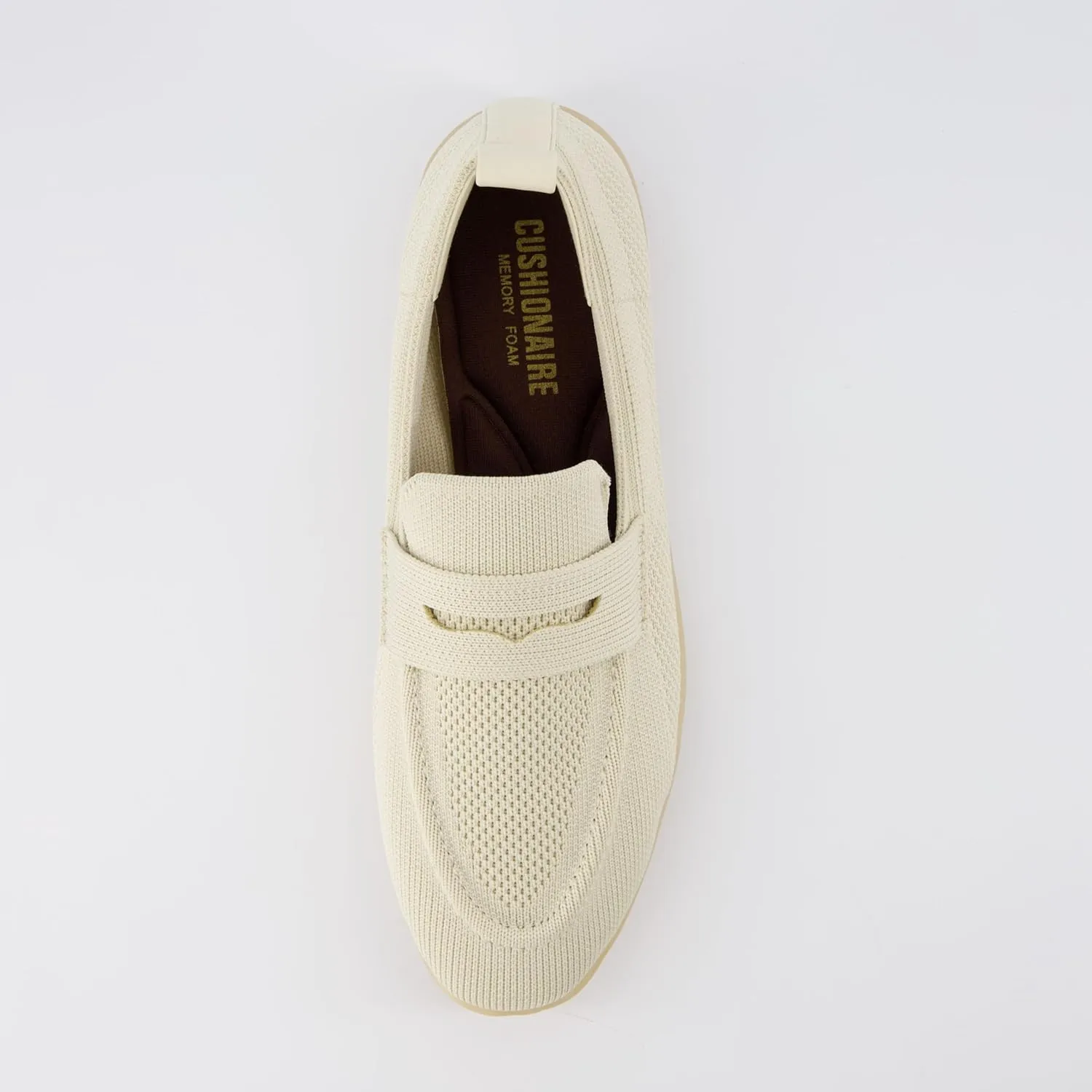 CUSHIONAIRE Women's Jupiter Knit Loafer with  Memory Foam and Wide Widths Available