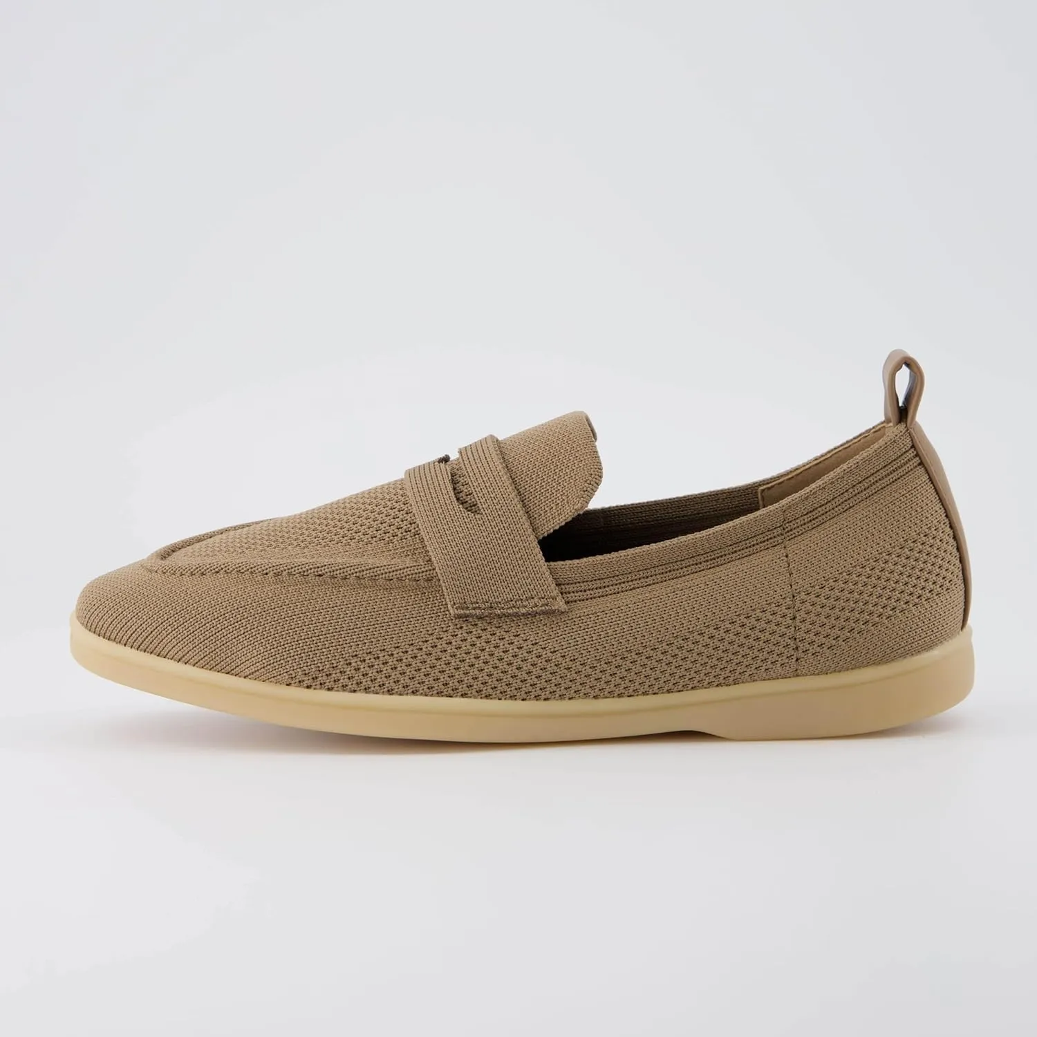 CUSHIONAIRE Women's Jupiter Knit Loafer with  Memory Foam and Wide Widths Available