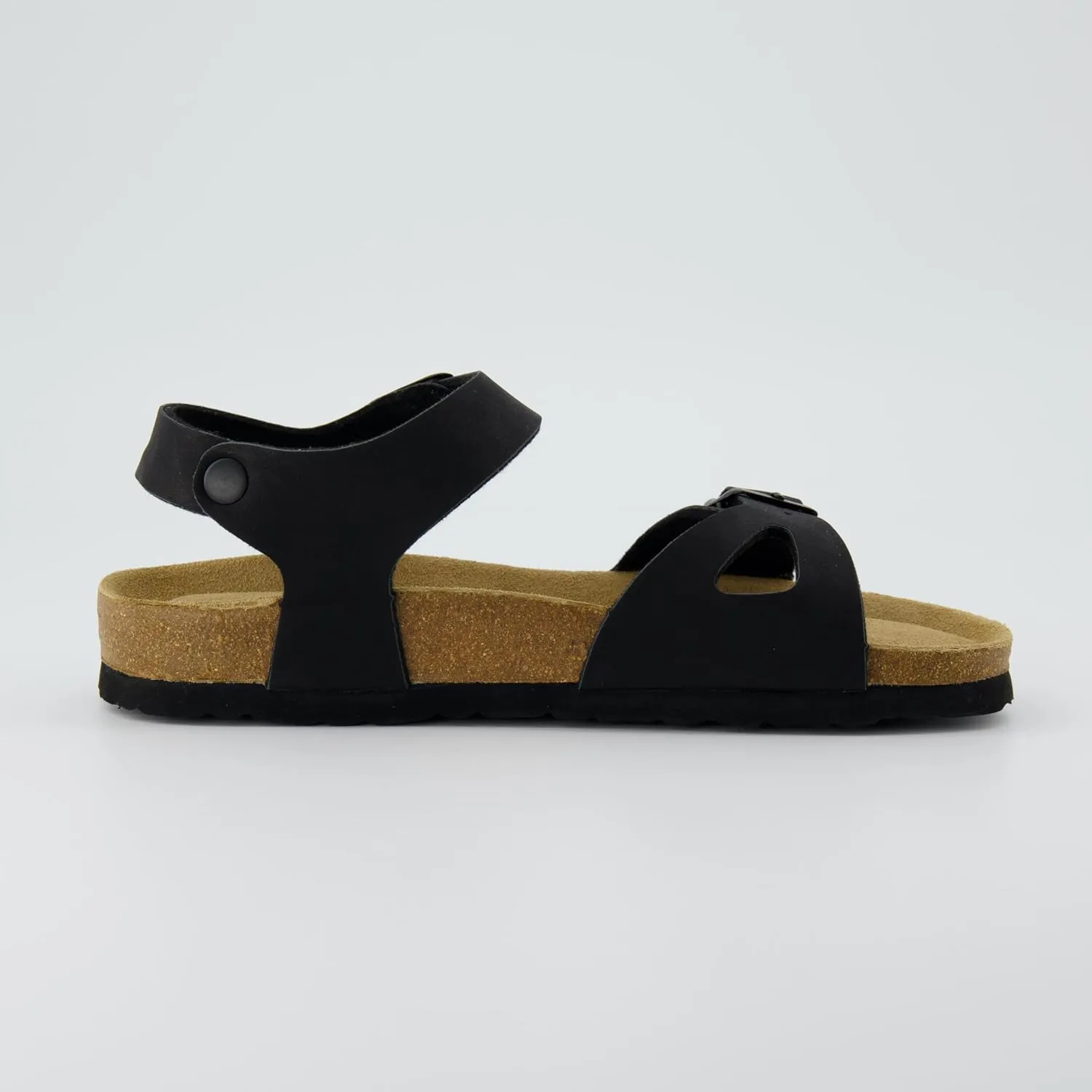 CUSHIONAIRE Women's Lauri Cork footbed Sandal with  Comfort