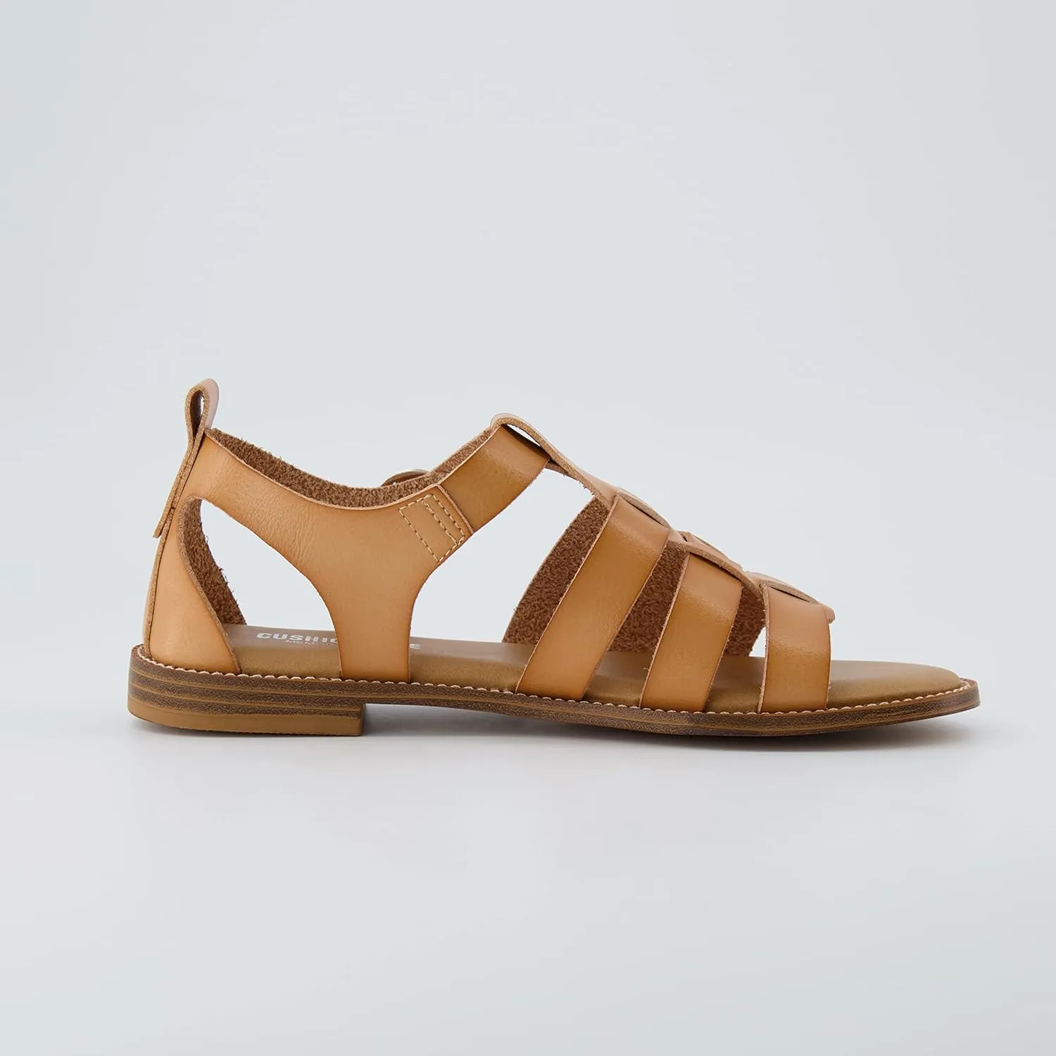 CUSHIONAIRE Women's Lotus fisherman sandal  Memory Foam, Wide Widths Available