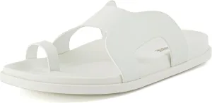 CUSHIONAIRE Women's Lover footbed sandal with  Comfort, Wide Widths Available