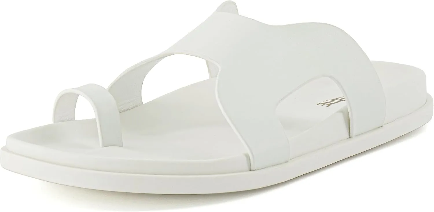 CUSHIONAIRE Women's Lover footbed sandal with  Comfort, Wide Widths Available