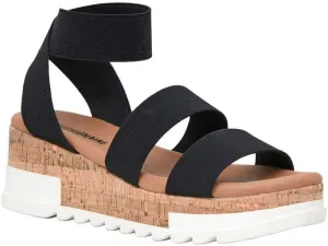 CUSHIONAIRE Women's Naomi Cork Wedge Sandal  Wide Widths Available