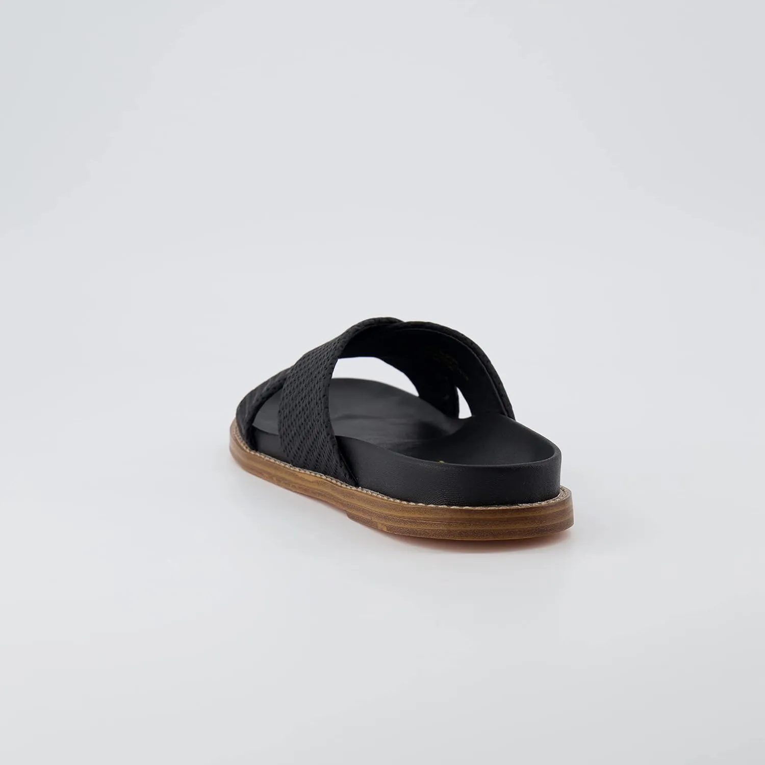 CUSHIONAIRE Women's Nell footbed sandal with  Comfort, Wide Widths Available