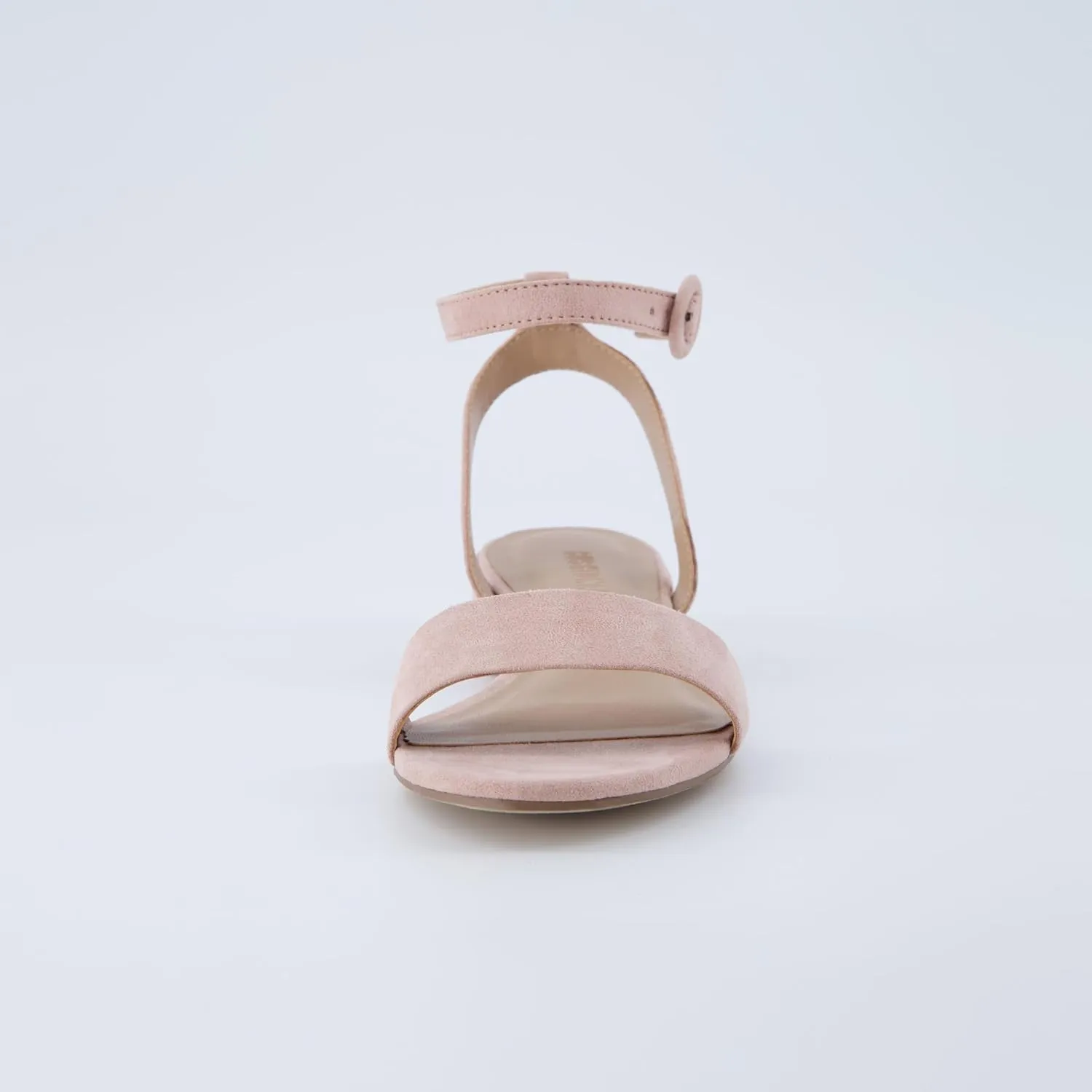CUSHIONAIRE Women's Nila one band low block heel sandal  Wide Widths Available