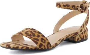 CUSHIONAIRE Women's Nila one band low block heel sandal  Wide Widths Available
