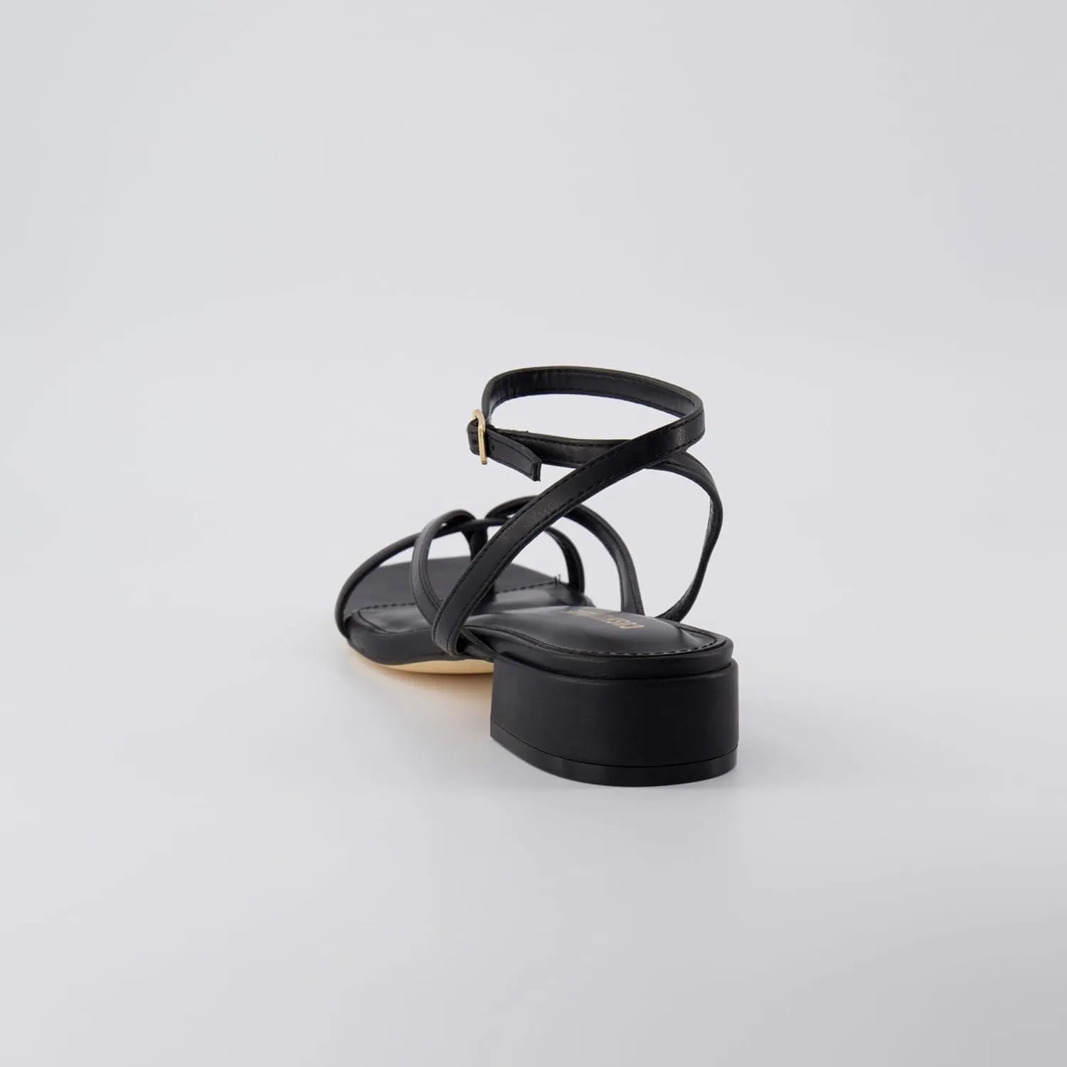 CUSHIONAIRE Women's Novella low block heel sandal  Memory Foam and Wide Widths Available