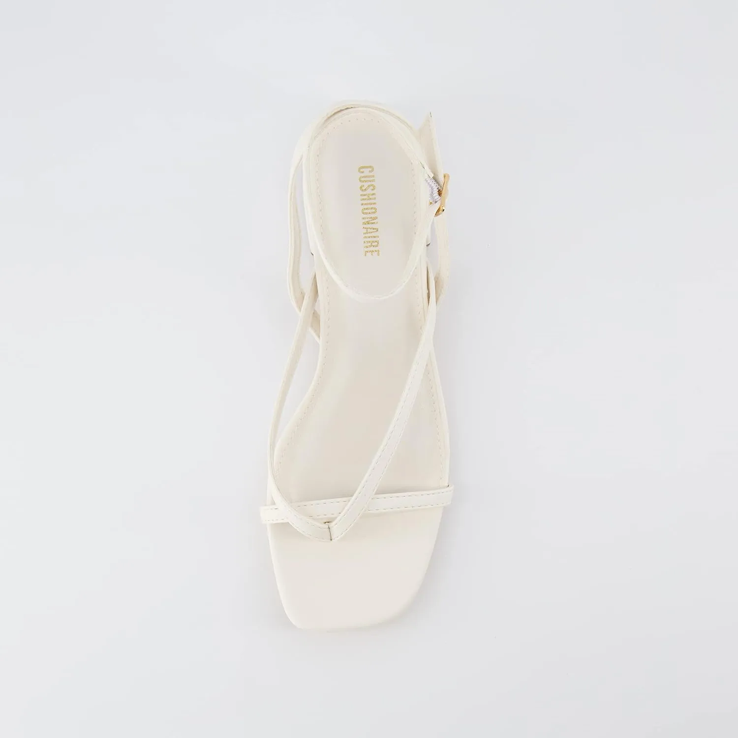 CUSHIONAIRE Women's Novella low block heel sandal  Memory Foam and Wide Widths Available