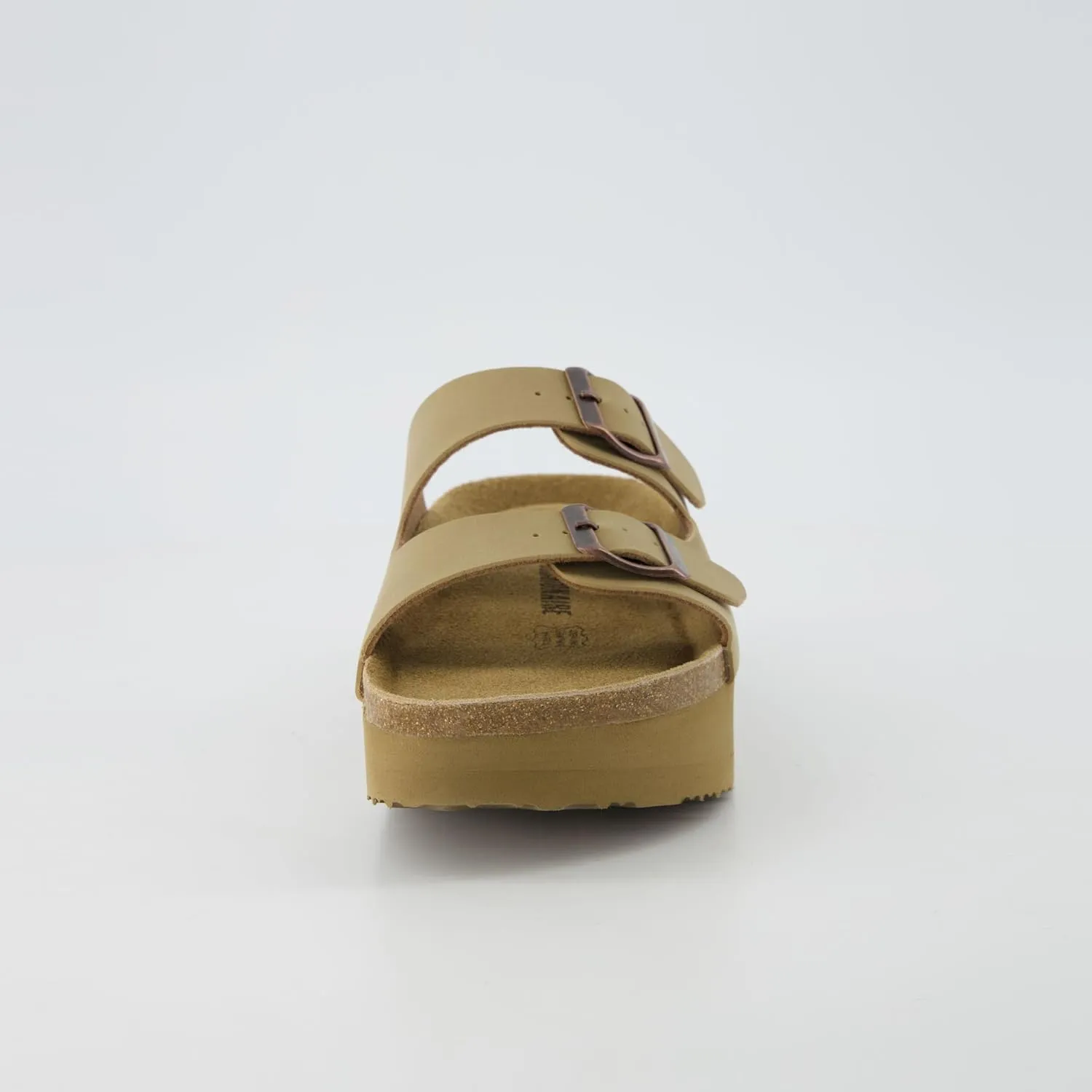 CUSHIONAIRE Women's Plane Platform Footbed Sandal With  Comfort, Wide Widths Available