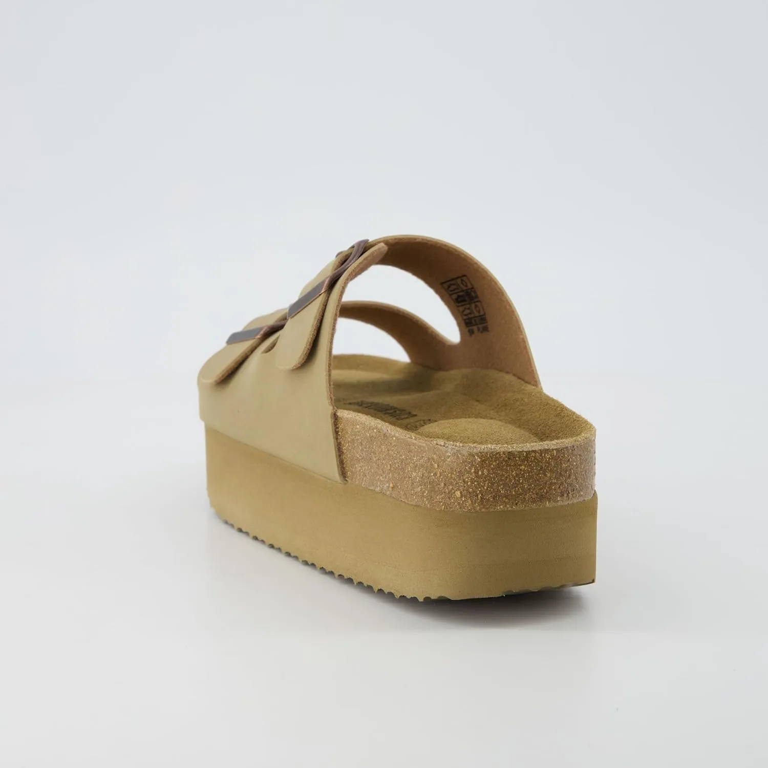 CUSHIONAIRE Women's Plane Platform Footbed Sandal With  Comfort, Wide Widths Available