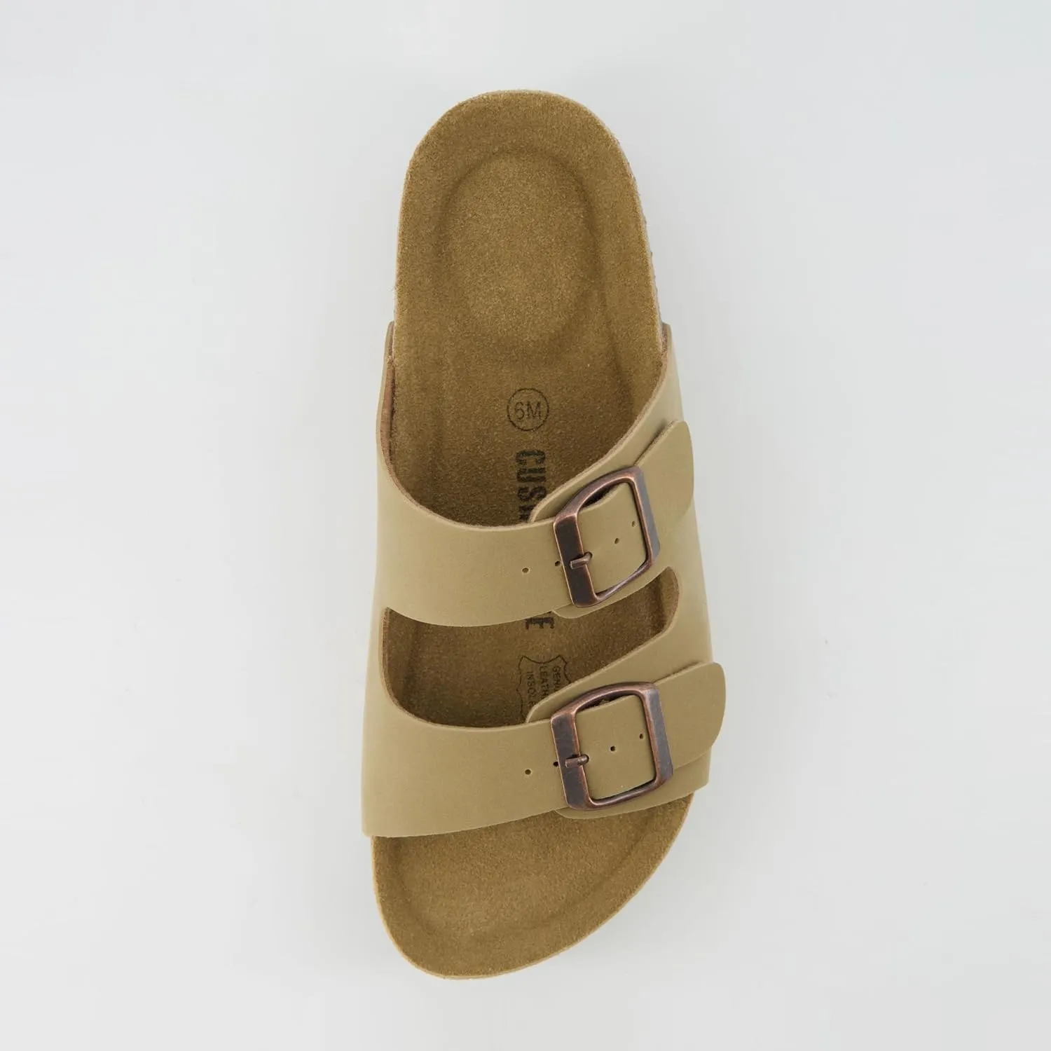 CUSHIONAIRE Women's Plane Platform Footbed Sandal With  Comfort, Wide Widths Available