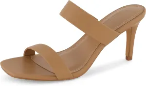 CUSHIONAIRE Women's Prize dress sandals  Memory Foam, Wide Widths Available
