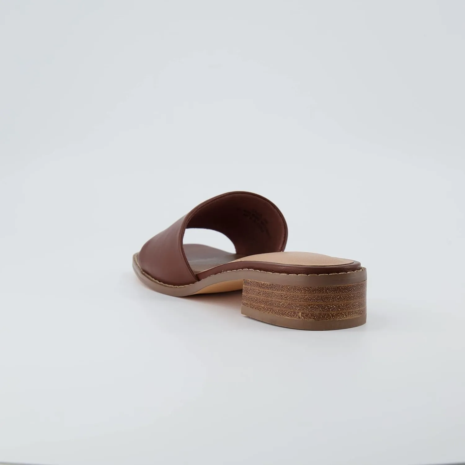 CUSHIONAIRE Women's Sage low block heel slide sandal  Memory Foam and Wide Widths Available