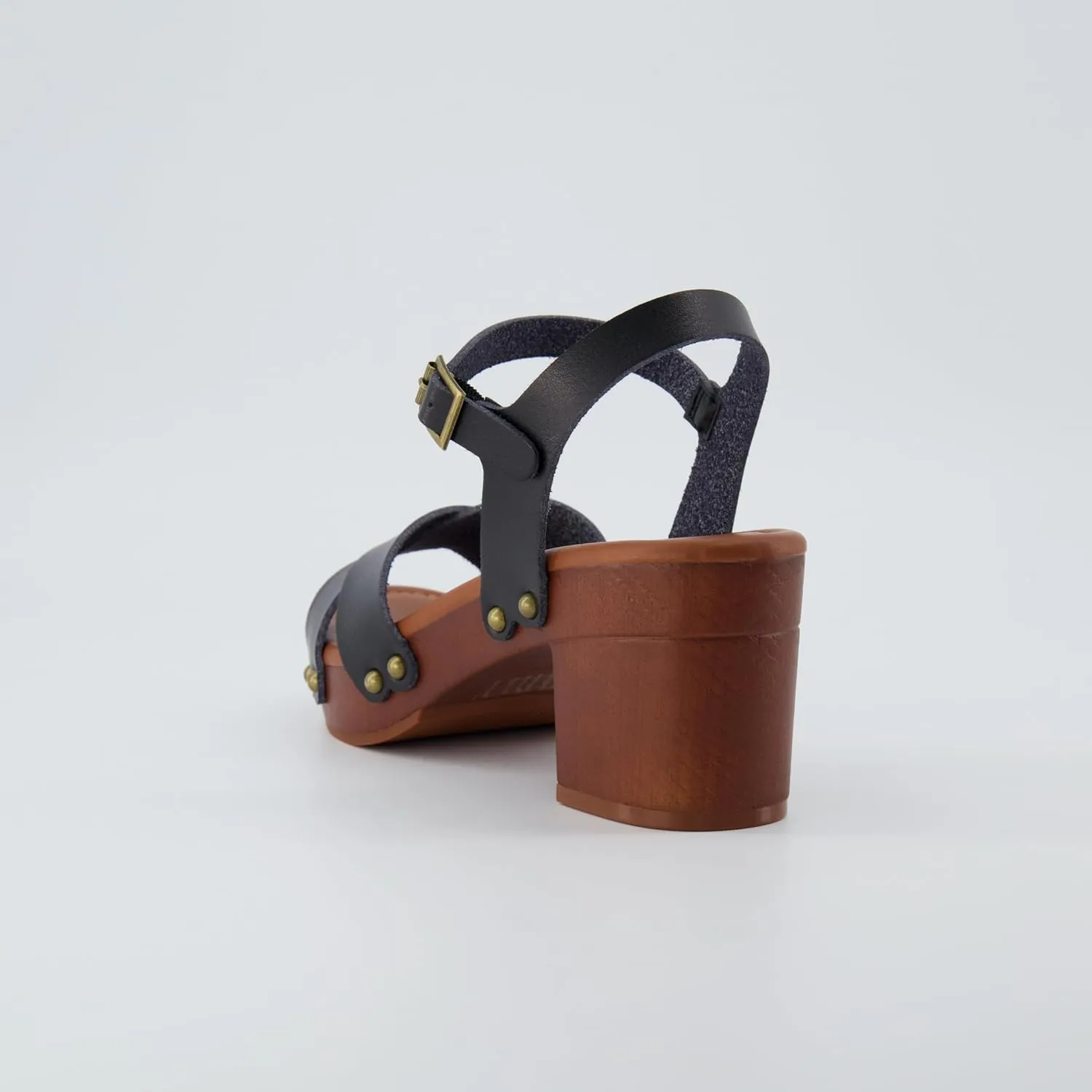 CUSHIONAIRE Women's Slate Faux Wood Sandal  Memory Foam Insole & LiteSole Technology -Wide Widths Available