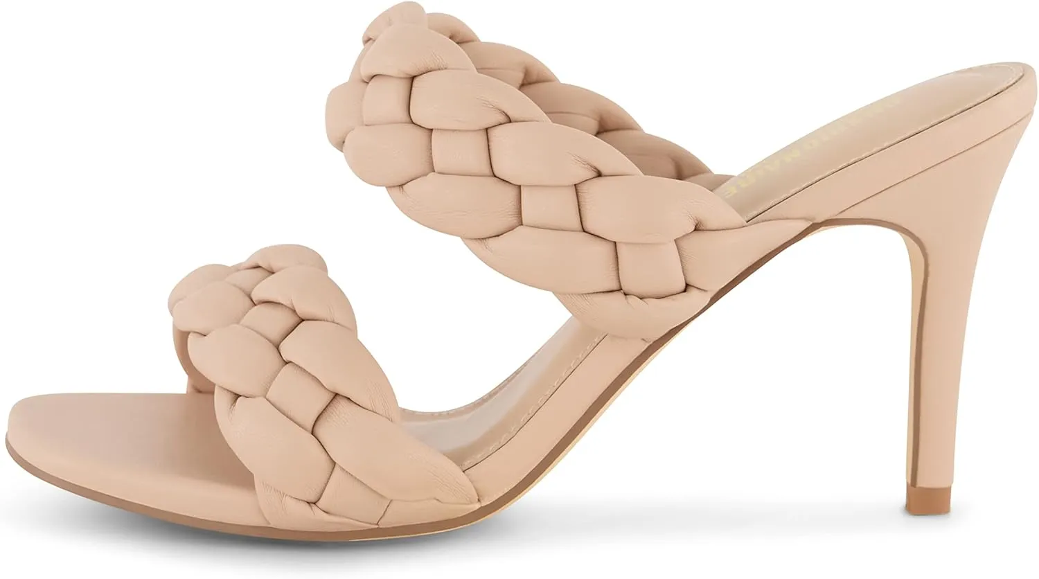 CUSHIONAIRE Women's Suzy braided dress sandal  Memory Foam, Wide Widths Available