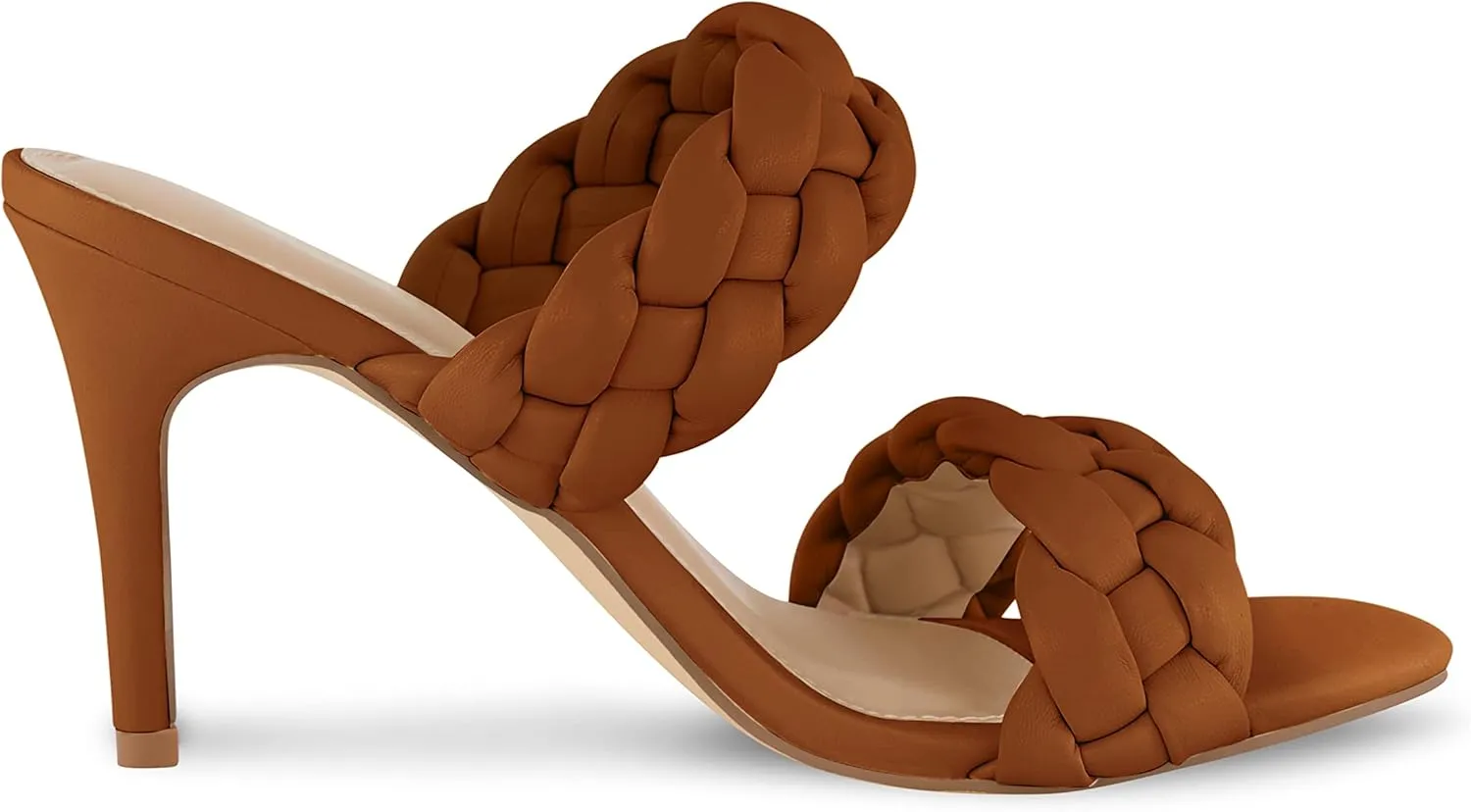 CUSHIONAIRE Women's Suzy braided dress sandal  Memory Foam, Wide Widths Available