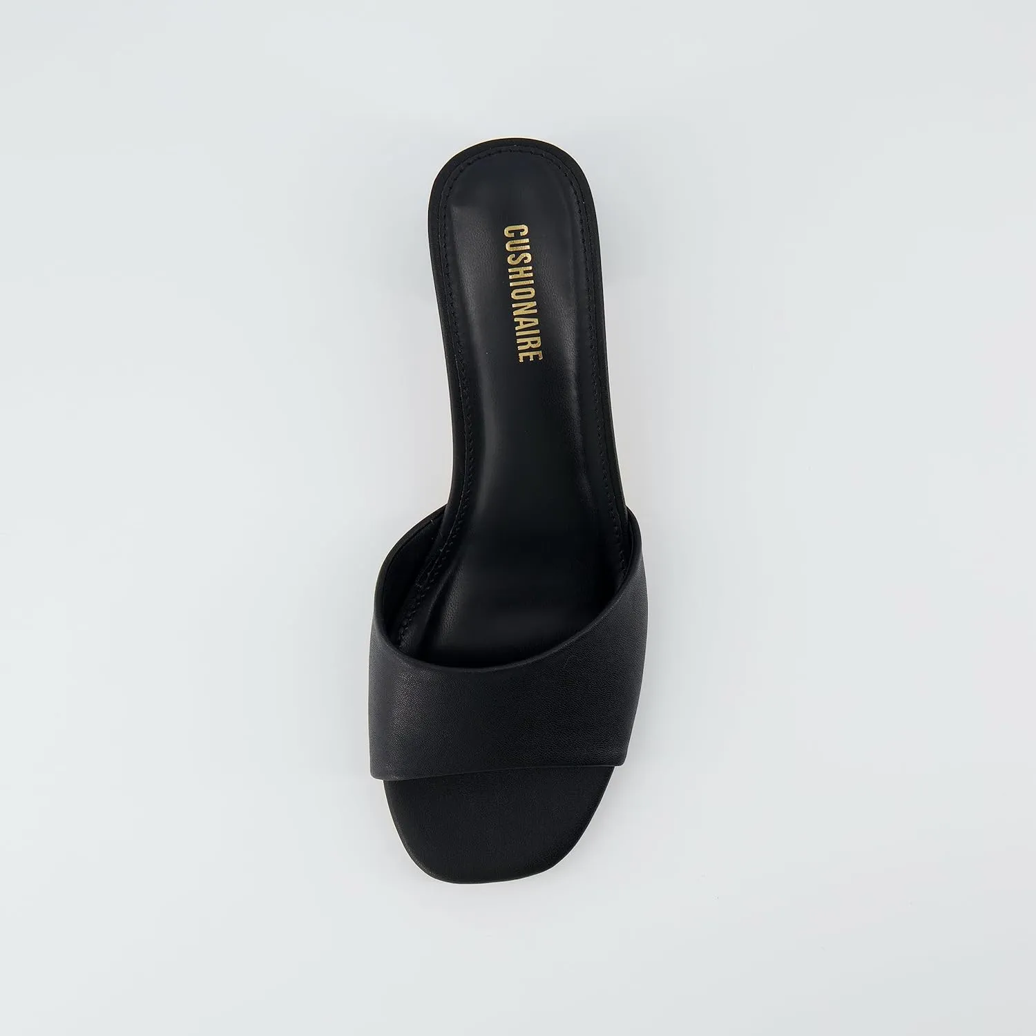 CUSHIONAIRE Women's Taboo one band dress sandal with  Memory Foam and Wide Widths Available