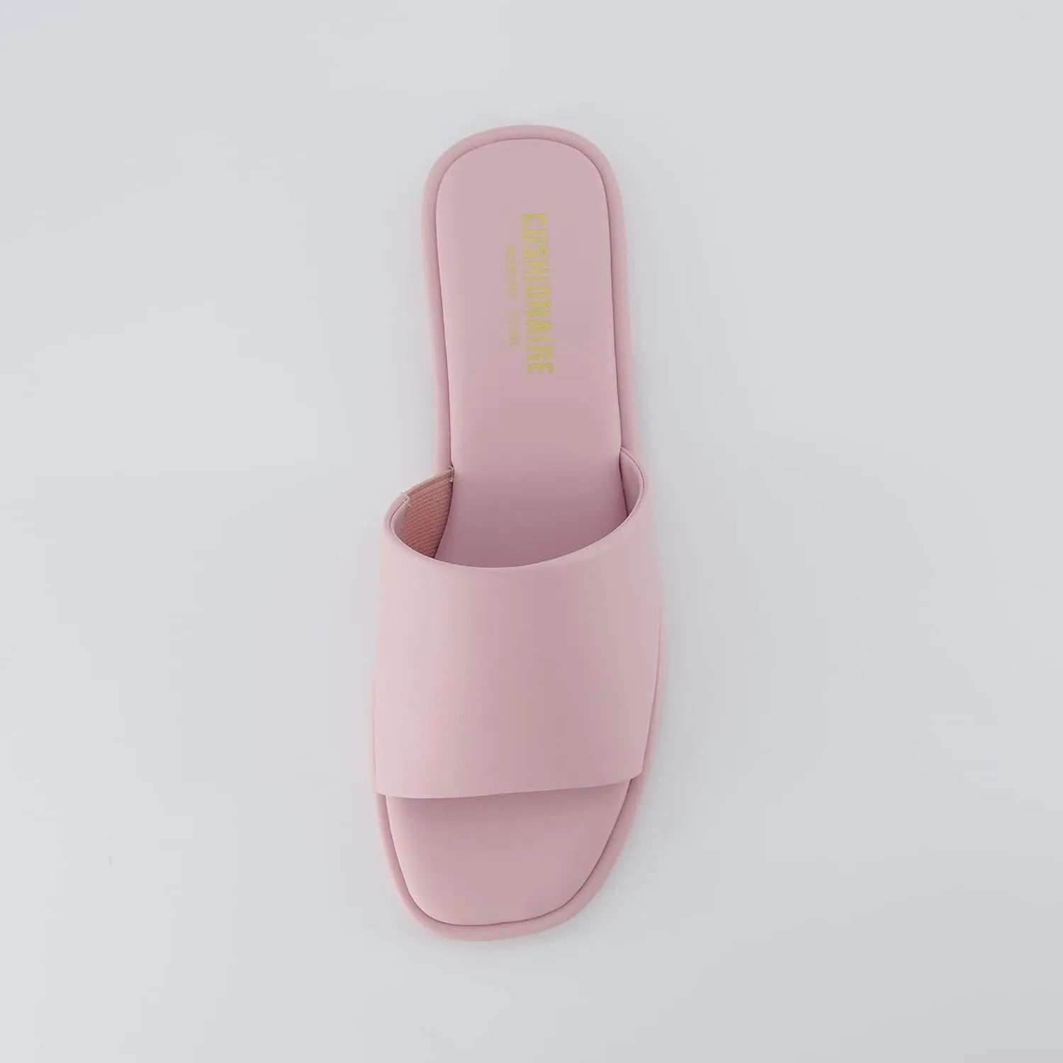 CUSHIONAIRE Women's Tudor slide sandal  Memory Foam, Wide Widths Available