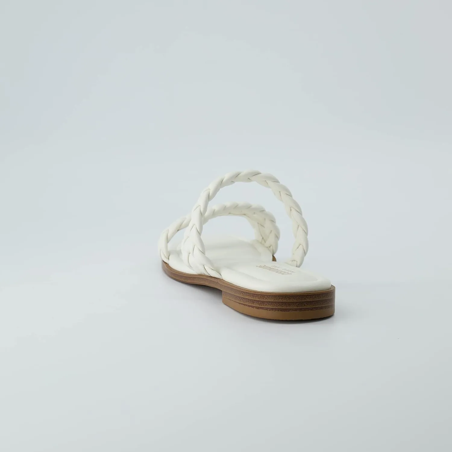 CUSHIONAIRE Women's Venice braided slide sandal  Memory Foam, Wide Widths Available