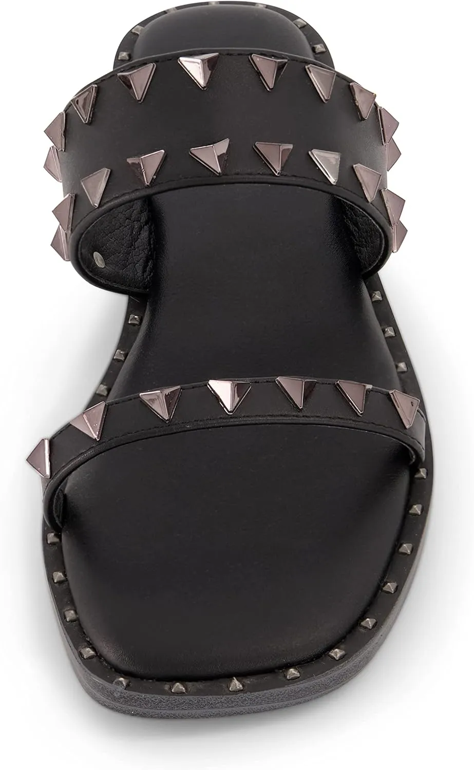 CUSHIONAIRE Women's Visby stud slide sandal  Memory Foam, Wide Widths Available