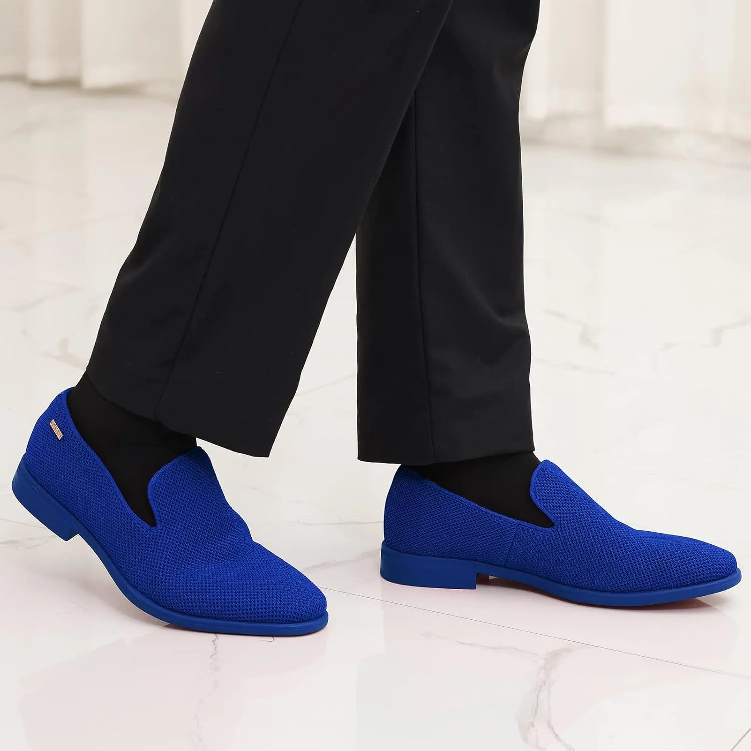 Dirk Dress Shoes for Men Tuxedo Shoes Slip-On Loafer Casual Oxford Shoes Fashion Lightweight
