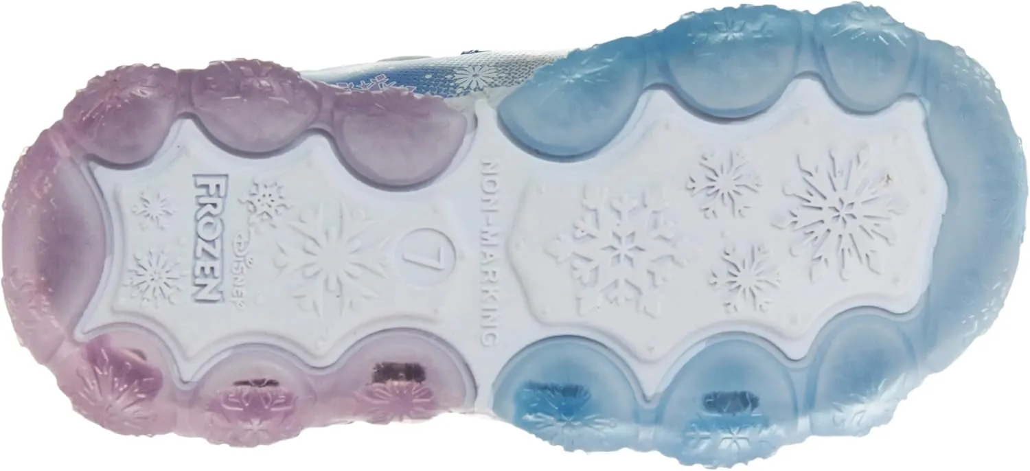Disney Girls Frozen Light Up Laceless Running Shoes (Toddler/Little Girl)