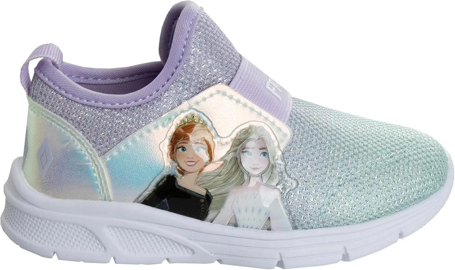 Disney Girls Frozen Light Up Laceless Running Shoes (Toddler/Little Girl)