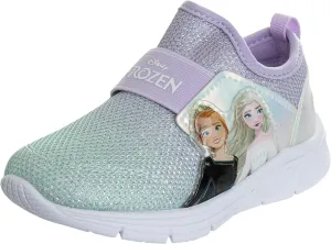 Disney Girls Frozen Light Up Laceless Running Shoes (Toddler/Little Girl)