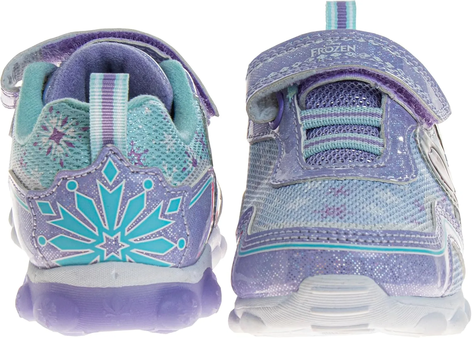 Disney Girls Frozen Light Up Laceless Running Shoes (Toddler/Little Girl)