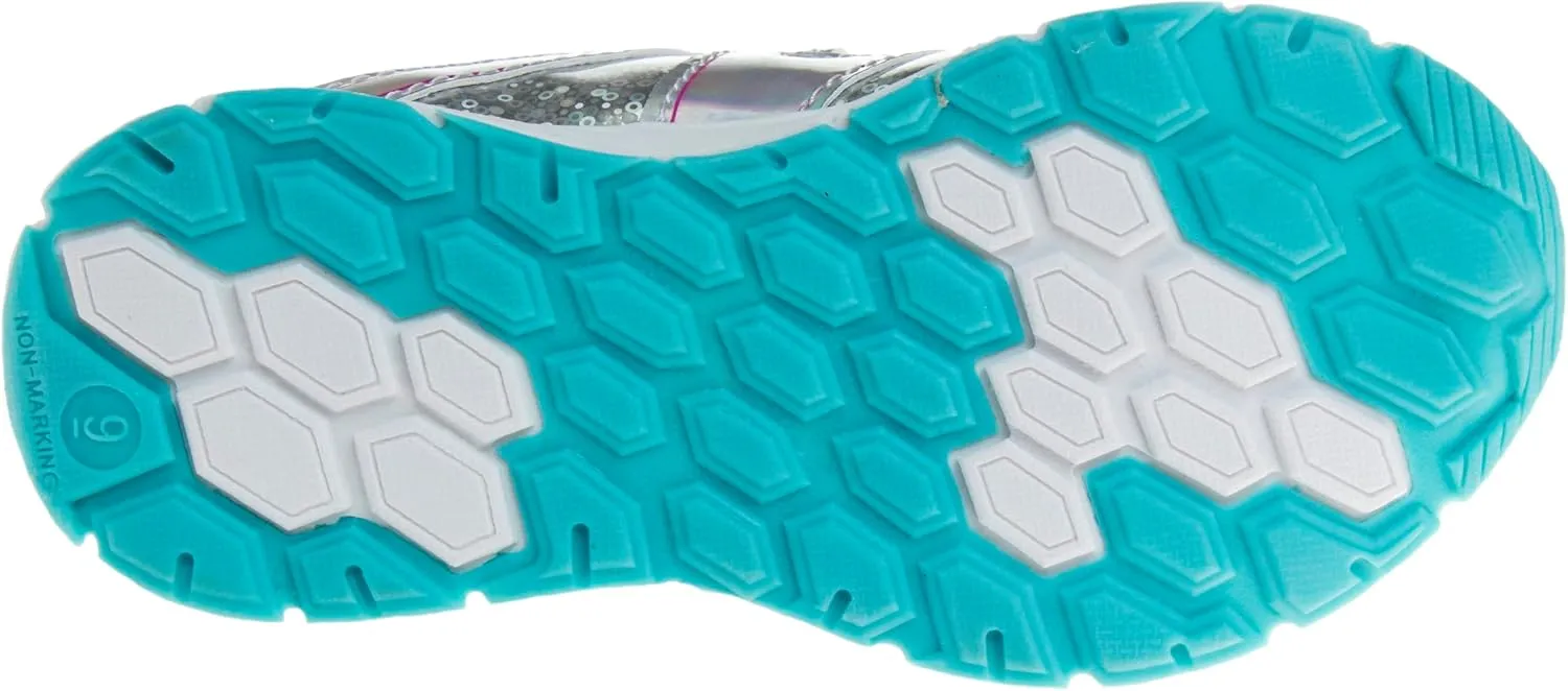 Disney Girls Frozen Light Up Laceless Running Shoes (Toddler/Little Girl)