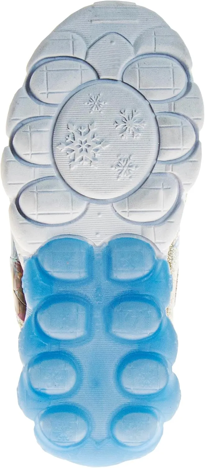 Disney Girls Frozen Light Up Laceless Running Shoes (Toddler/Little Girl)