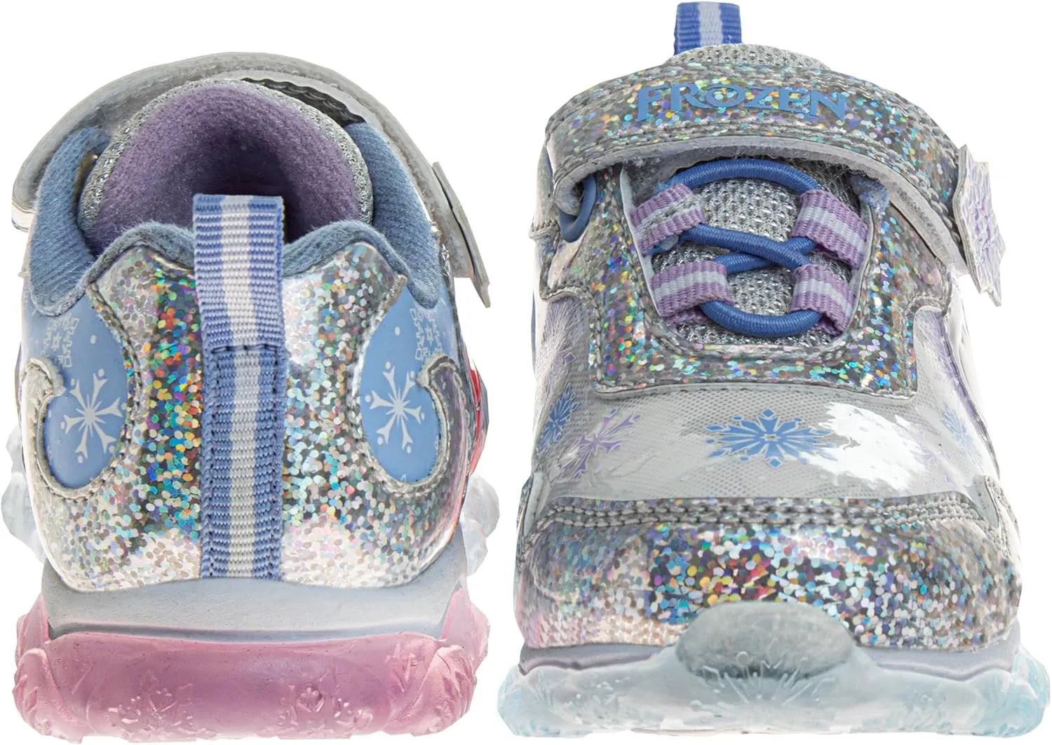 Disney Girls Frozen Light Up Laceless Running Shoes (Toddler/Little Girl)