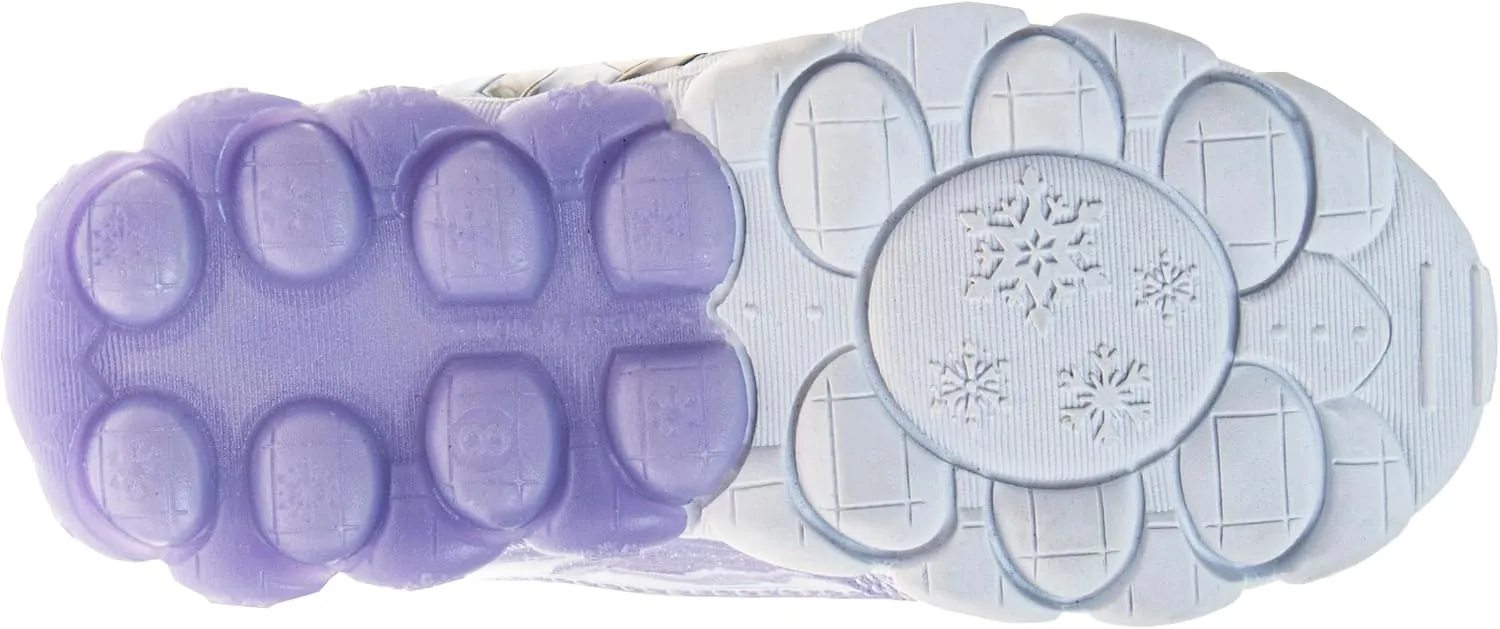 Disney Girls Frozen Light Up Laceless Running Shoes (Toddler/Little Girl)