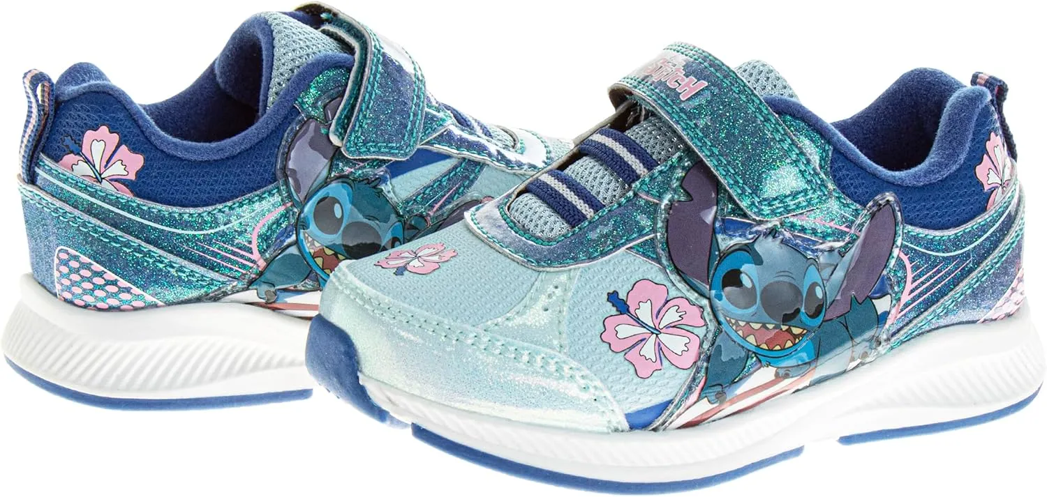Disney Girl's Lilo & Stitch Light Up Laceless Shoes (Toddler/Little Girl)