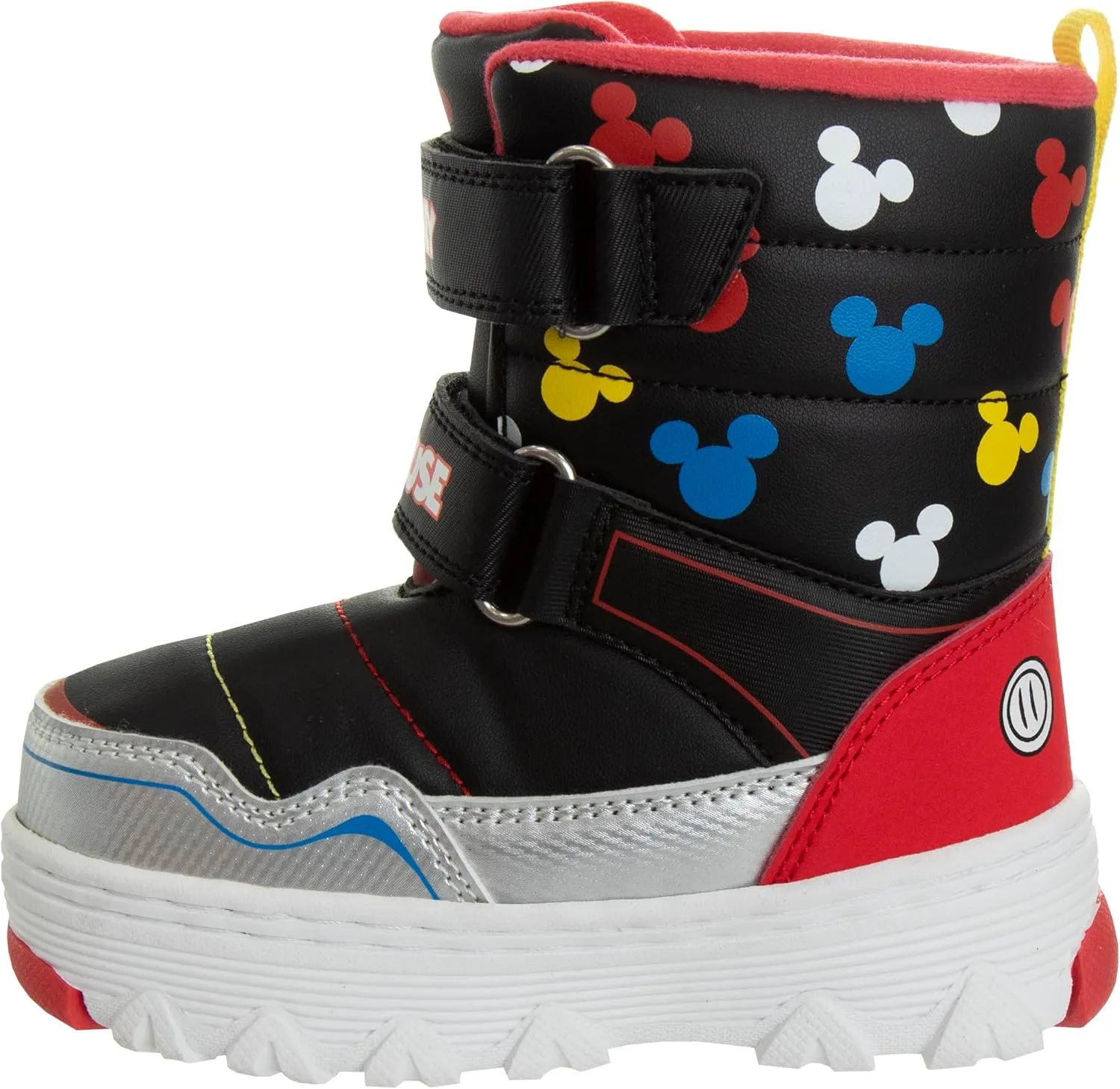 Disney Mickey Mouse Toy Story Cars Snow Boots - Kids Water Resistant Winter Boots (Toddler/Little Kid)