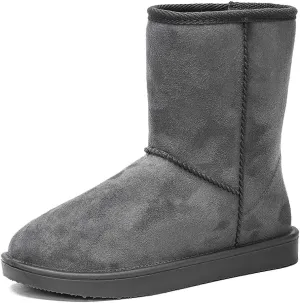 DKSUKO Women's Classic Waterproof Snow Boots Winter Boots