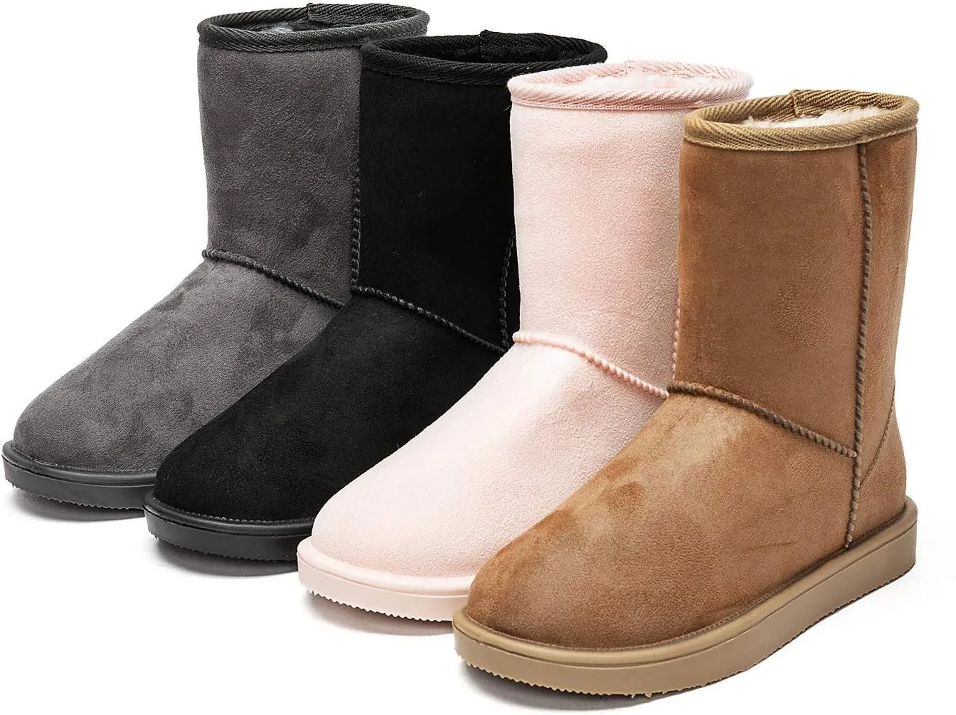 DKSUKO Women's Classic Waterproof Snow Boots Winter Boots