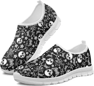 Doojoayie Art Printed Women Slip On Shoes for Ladies Tennis Shoes Daily Casual Footwear