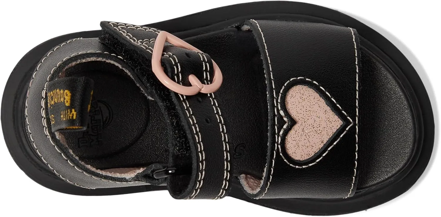 Dr. Martens Girl's Marlowe Hearts (Toddler) Sandal